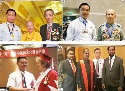 精勤不倦克顽疾 博极医源扬中医 功勋国医 · 当代楷模 中医药传承创新模范人物—盛国轩