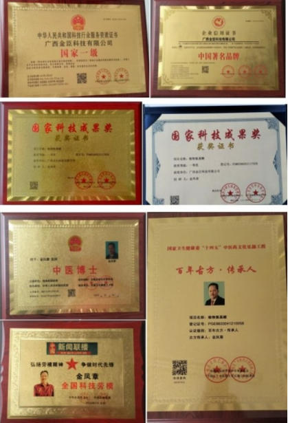 中国优秀企业家: 广西金臣科技有限 公司董事长金凤章