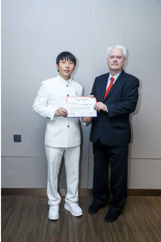 田国营（田野）荣膺克罗地亚第三任总统指定中医顾问