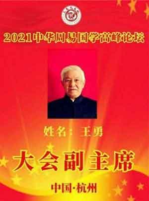 中国周易专家委员会副会长——王 勇